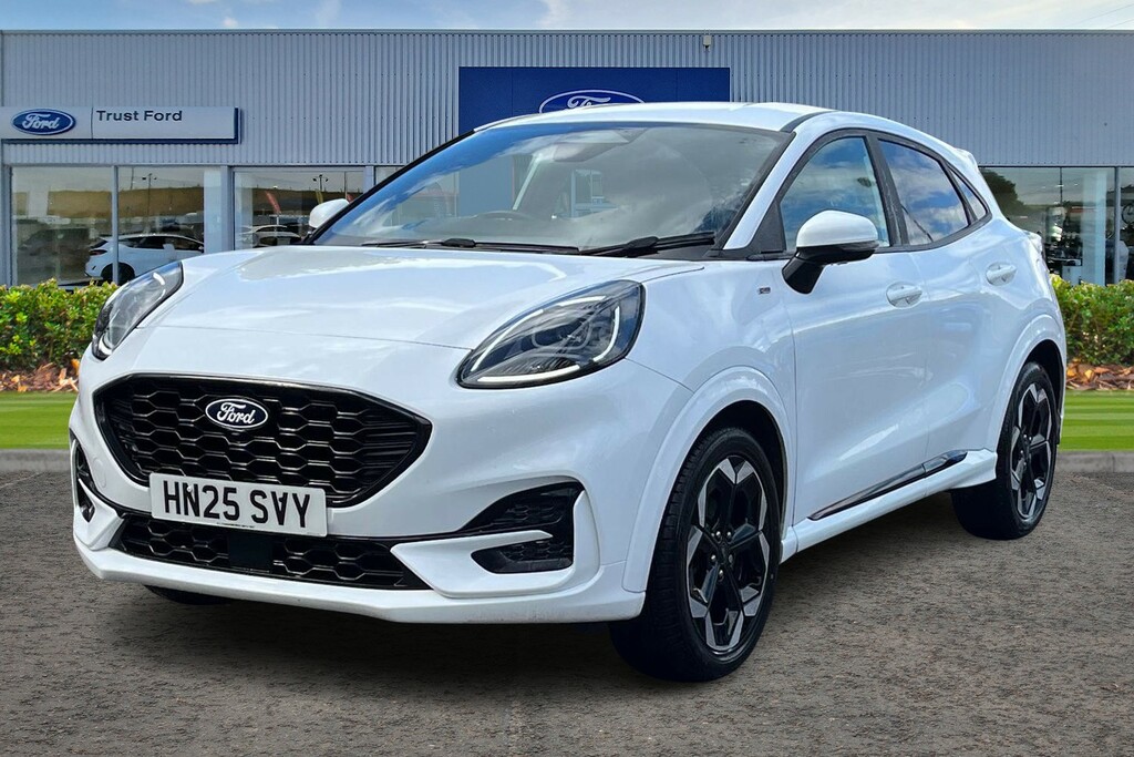 Ford Puma 1.0 Ecoboost Hybrid Mhev St-line X Digital Das HN25SVY White #5