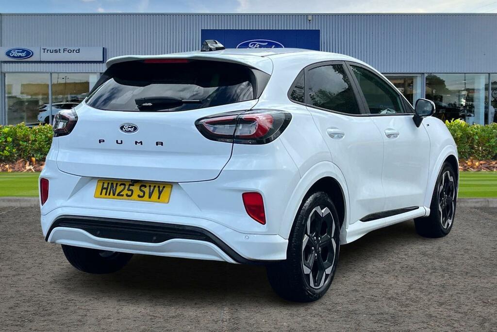 Ford Puma 1.0 Ecoboost Hybrid Mhev St-line X Digital Das HN25SVY White #4