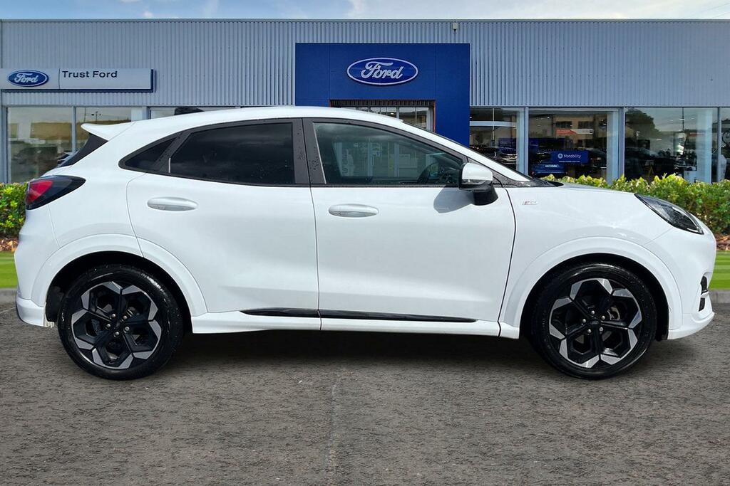 Ford Puma 1.0 Ecoboost Hybrid Mhev St-line X Digital Das HN25SVY White #3