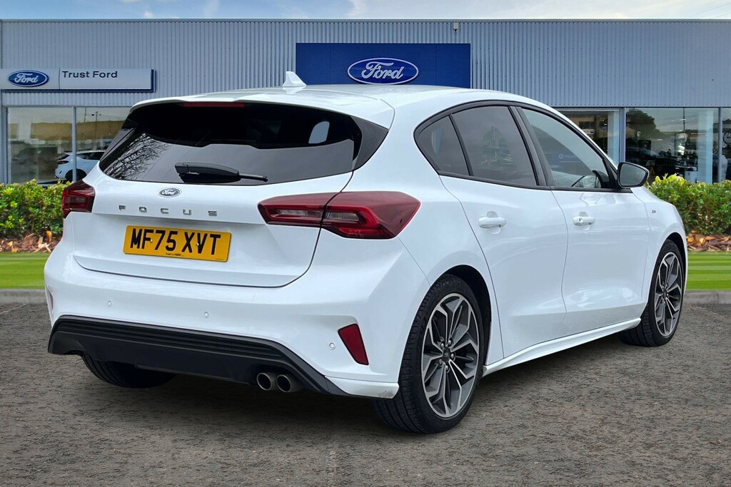 Ford Focus 1.0 Ecoboost Hybrid Mhev St-line X Heated Seat MF75XVT White #4
