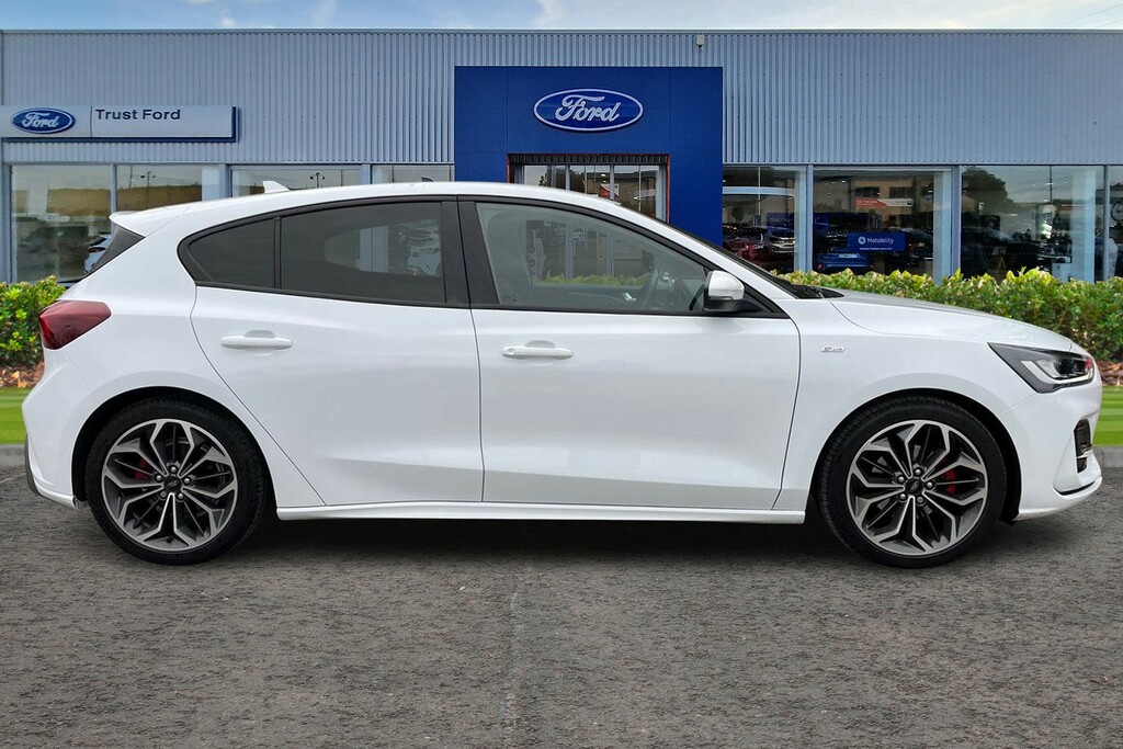 Ford Focus 1.0 Ecoboost Hybrid Mhev St-line X Heated Seat MF75XVT White #3