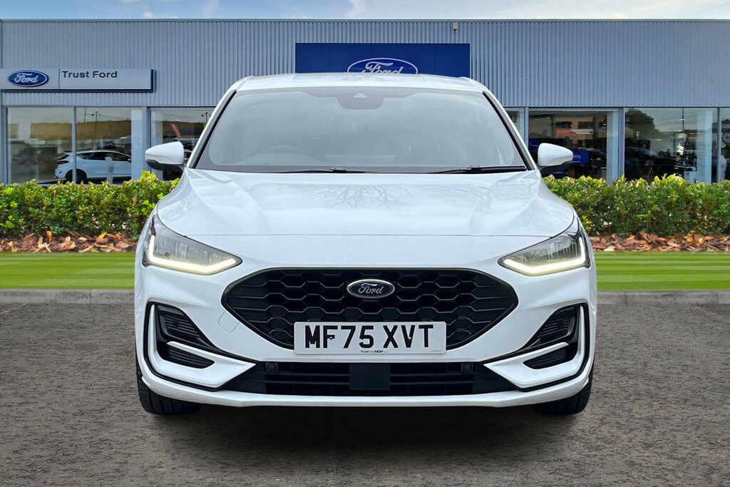 Ford Focus 1.0 Ecoboost Hybrid Mhev St-line X Heated Seat MF75XVT White #6