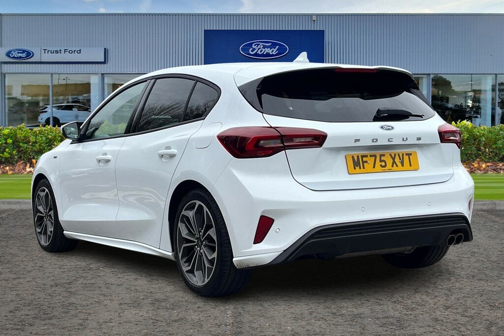 Ford Focus 1.0 Ecoboost Hybrid Mhev St-line X Heated Seat MF75XVT White #2