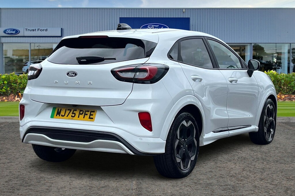 Ford Puma 123Kw Premium 43Kwh Heated Seats Steeri MJ75PFE White #4