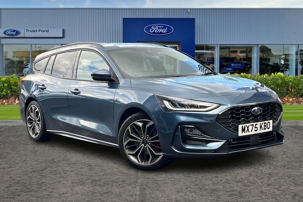 Ford Focus 1.0T Ecoboost Mhev St-line X Estate Self Parki Blue