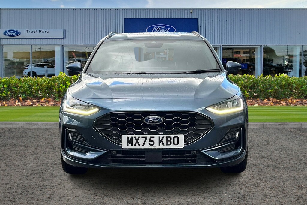 Ford Focus 1.0T Ecoboost Mhev St-line X Estate Self Parki MX75KBO Blue #6