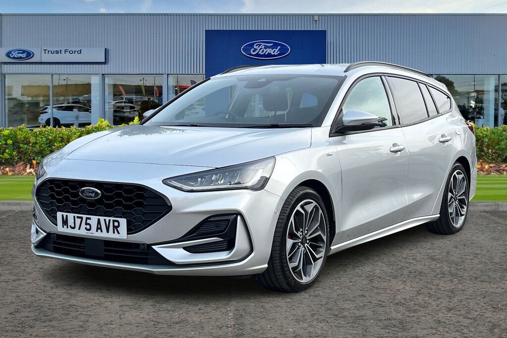 Ford Focus 1.0T Ecoboost Mhev St-line X Estate Self Parki Silver #5