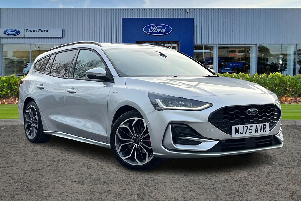 Ford Focus 1.0T Ecoboost Mhev St-line X Estate Self Parki Silver