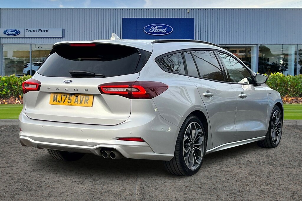 Ford Focus 1.0T Ecoboost Mhev St-line X Estate Self Parki Silver #4