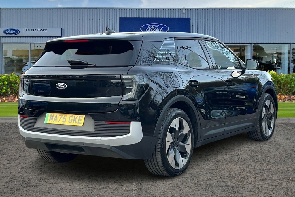 Ford Explorer Extended Range 77Kwh Premium Suv Self Parking Black #4