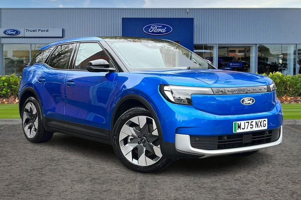Ford Explorer Extended Range 77Kwh Premium Suv Self Parking Blue