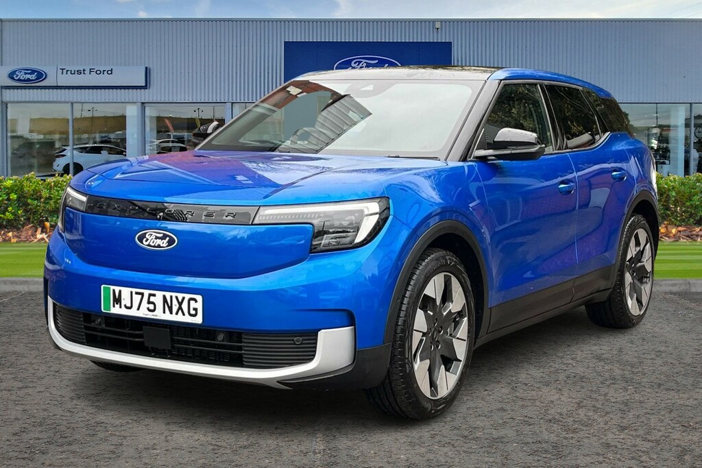 Ford Explorer Extended Range 77Kwh Premium Suv Self Parking Blue #5
