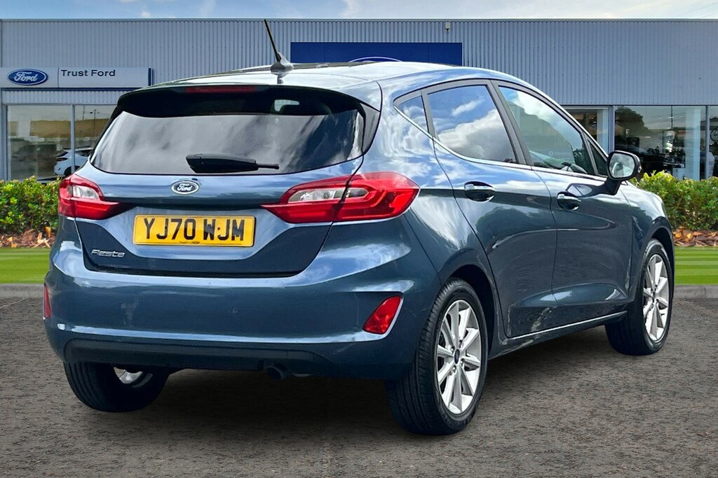 Ford Fiesta 1.0 Ecoboost 95 Titanium YJ70WJM Blue #4