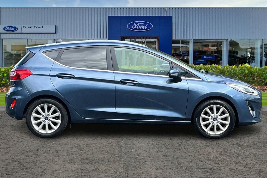 Ford Fiesta 1.0 Ecoboost 95 Titanium YJ70WJM Blue #3