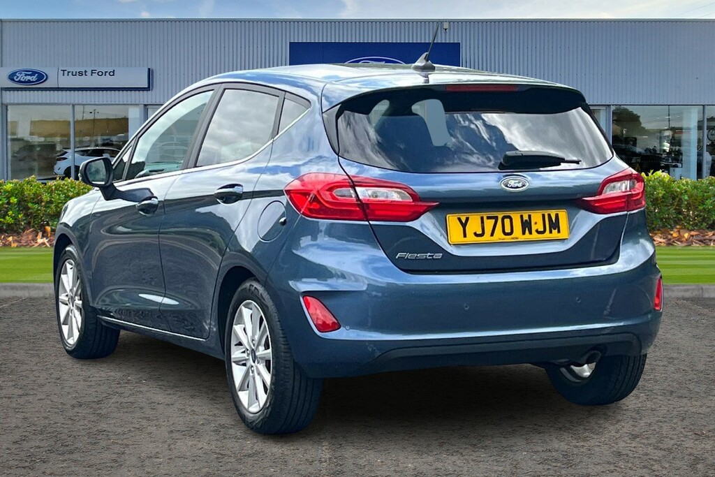 Ford Fiesta 1.0 Ecoboost 95 Titanium YJ70WJM Blue #2
