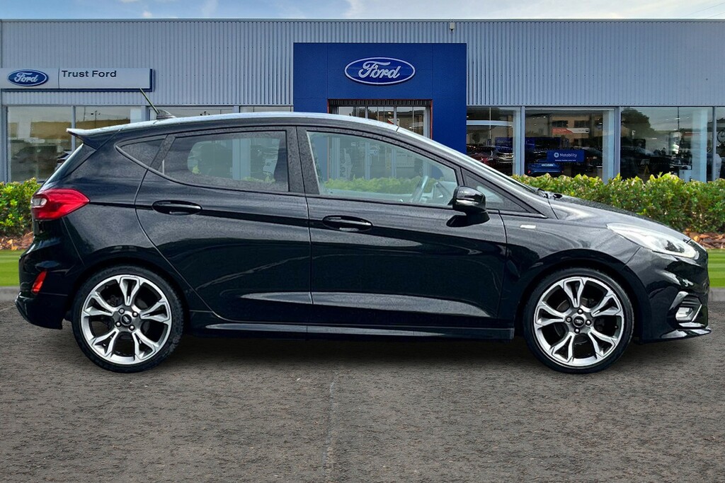 Ford Fiesta 1.0 Ecoboost Hybrid Mhev 155 St-line X Edition YC21MXZ Black #3