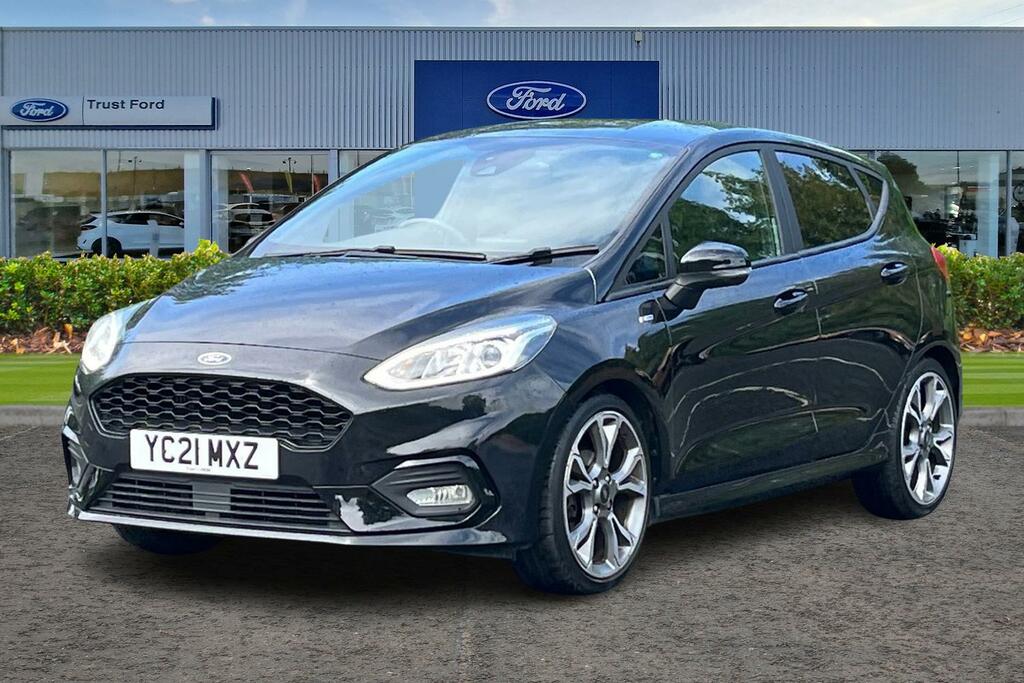 Ford Fiesta 1.0 Ecoboost Hybrid Mhev 155 St-line X Edition YC21MXZ Black #5