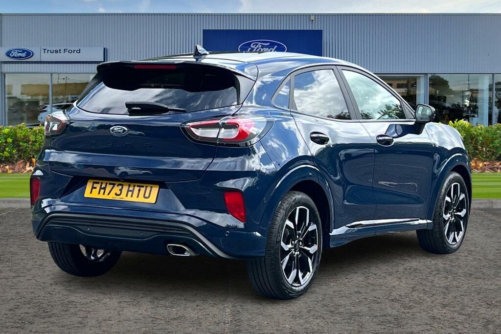 Ford Puma 1.0 Ecoboost Hybrid Mhev St-line X Dct FH73HTU Blue #4