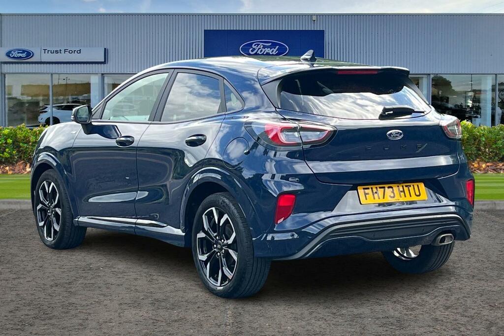 Ford Puma 1.0 Ecoboost Hybrid Mhev St-line X Dct FH73HTU Blue #2
