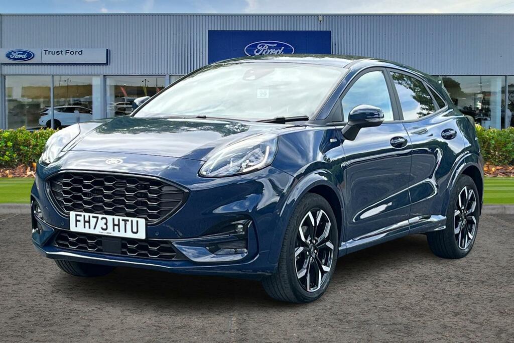 Ford Puma 1.0 Ecoboost Hybrid Mhev St-line X Dct FH73HTU Blue #5