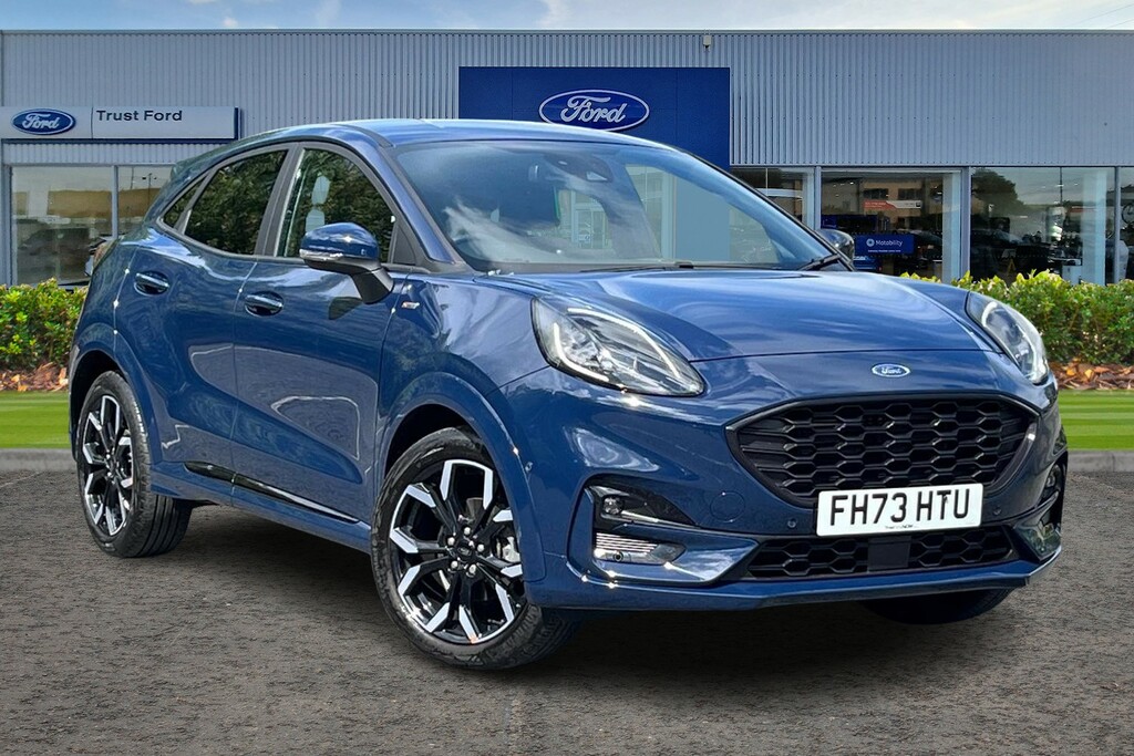 Ford Puma 1.0 Ecoboost Hybrid Mhev St-line X Dct Blue