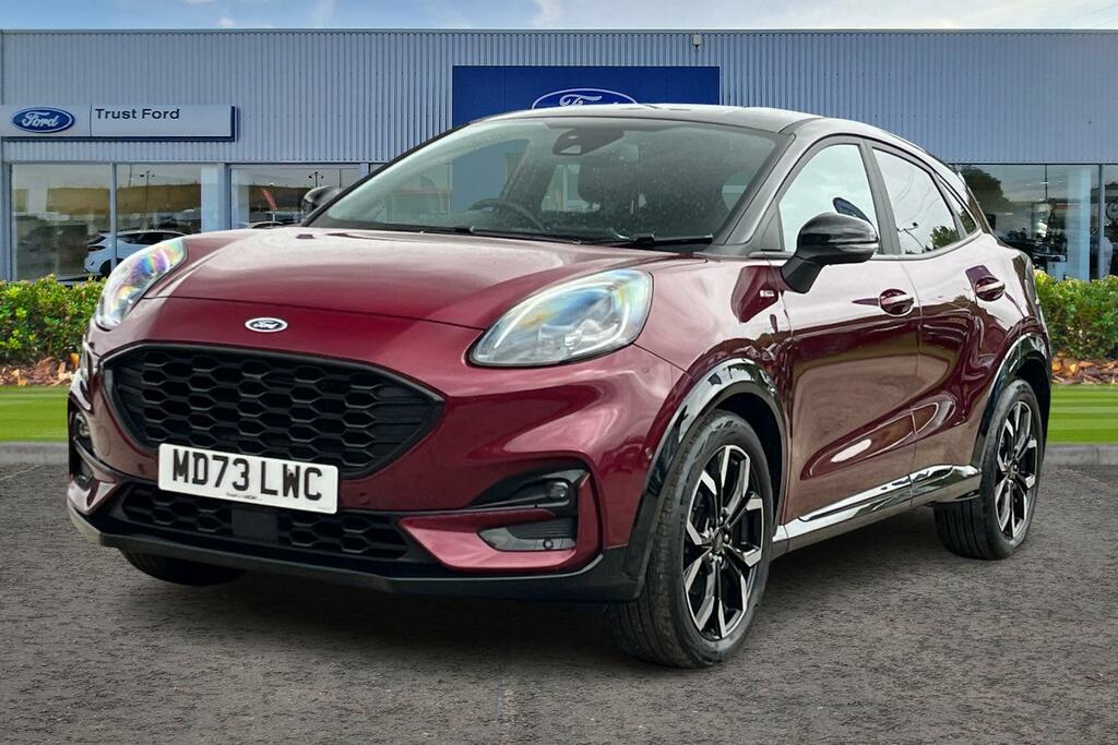 Ford Puma 1.0 Vivid Ruby Edition Sync3 Navigation Heated Sea MD73LWC Red #5