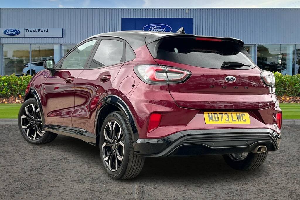 Ford Puma 1.0 Vivid Ruby Edition Sync3 Navigation Heated Sea MD73LWC Red #2