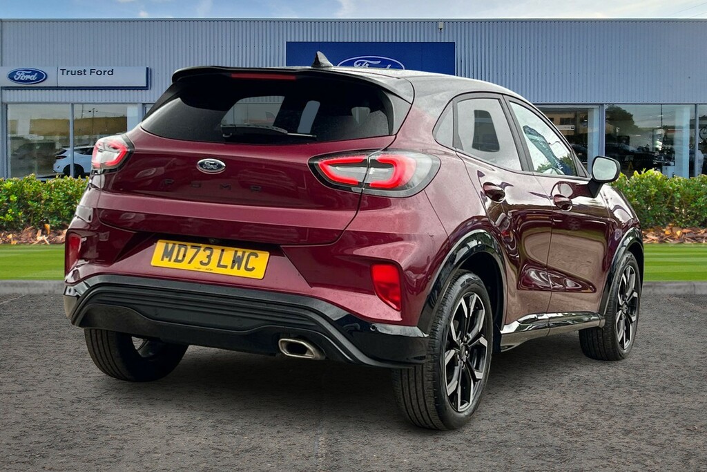 Ford Puma 1.0 Vivid Ruby Edition Sync3 Navigation Heated Sea MD73LWC Red #4