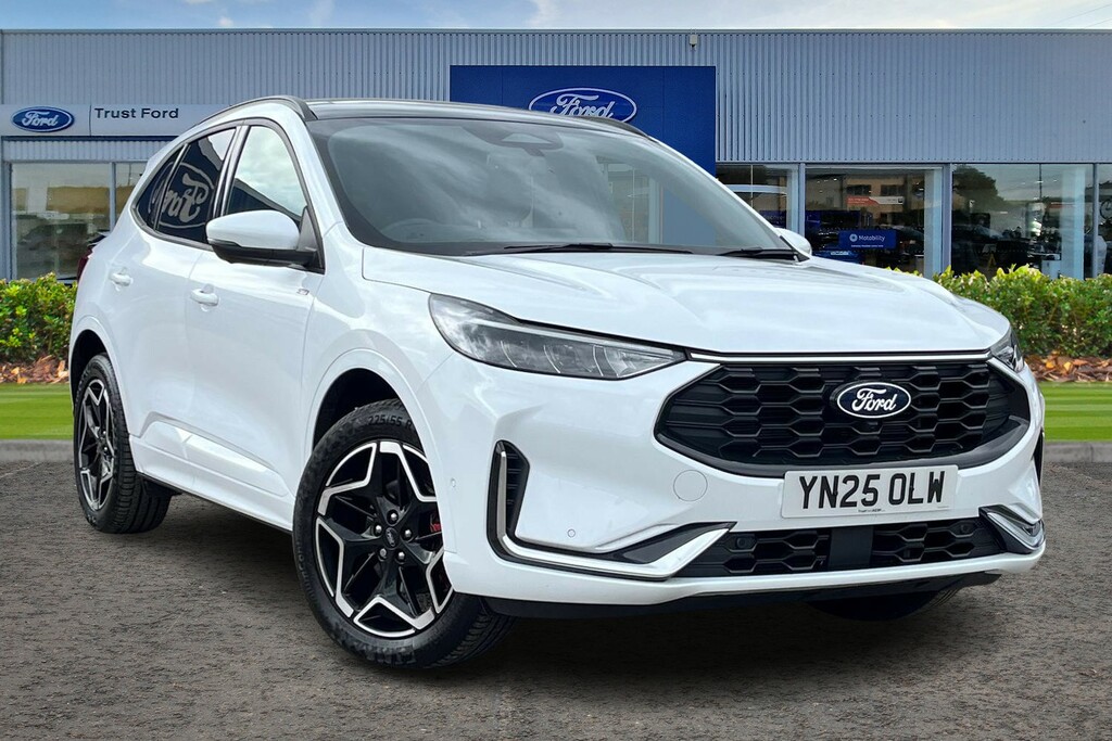 Ford Kuga 2.5 Phev St-line X Sync4 Navigation Heated Seats White