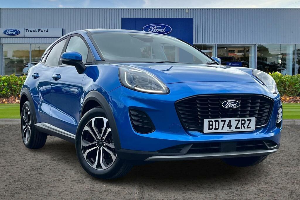Ford Puma 1.0 Ecoboost Hybrid Mhev Titanium Dct Sync Blue