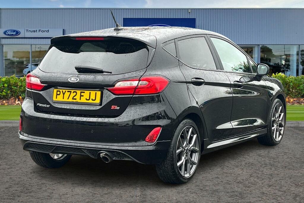 Ford Fiesta 1.0 Ecoboost Hybrid Mhev 125 St-line PY72FJJ Black #4