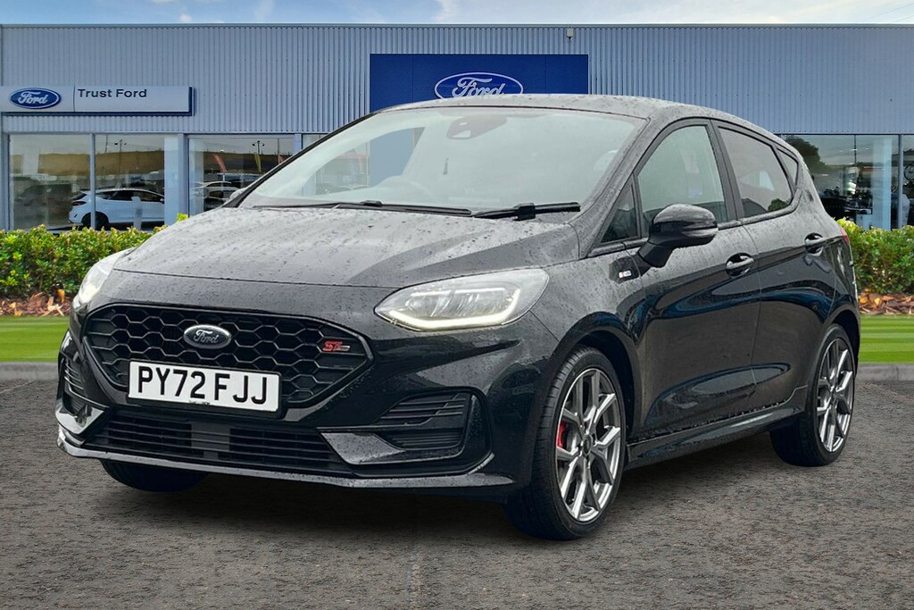 Ford Fiesta 1.0 Ecoboost Hybrid Mhev 125 St-line PY72FJJ Black #5