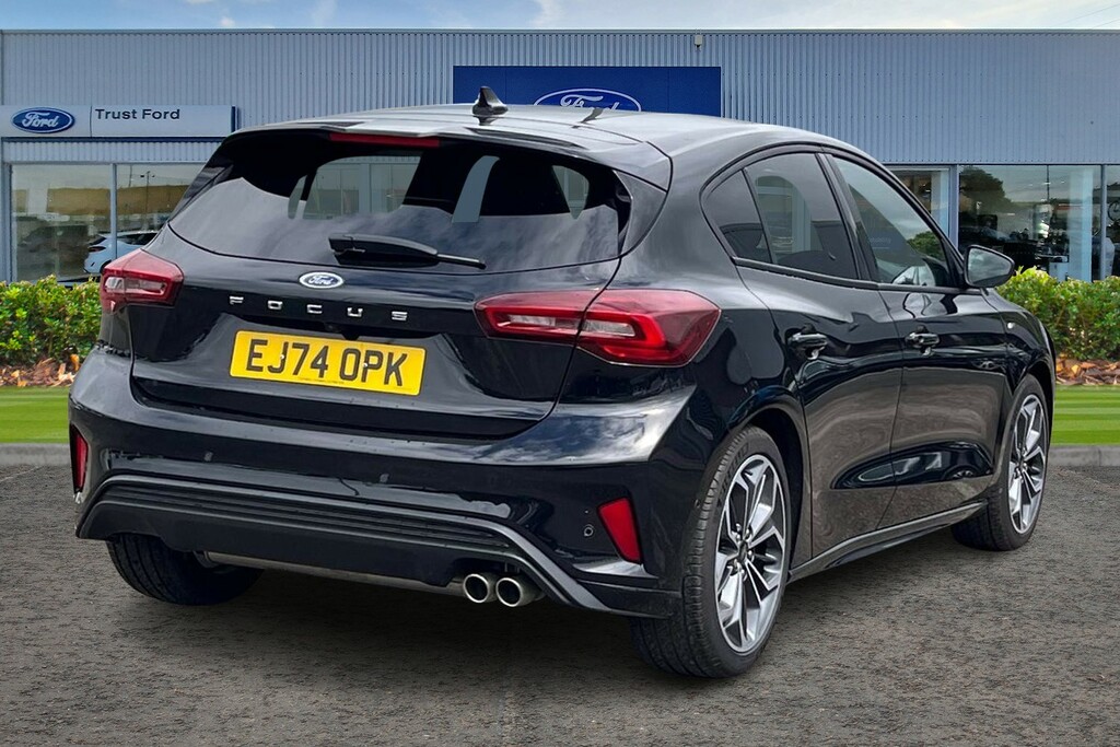 Ford Focus 1.0 Ecoboost Hybrid Mhev 155 St-line X Black #4
