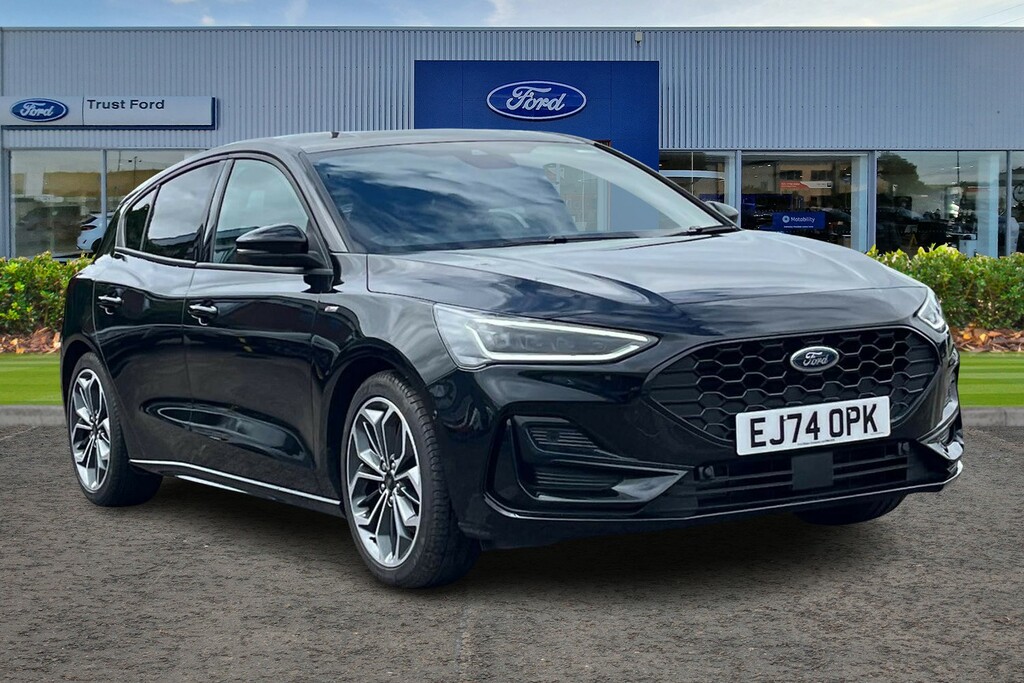 Ford Focus 1.0 Ecoboost Hybrid Mhev 155 St-line X Black