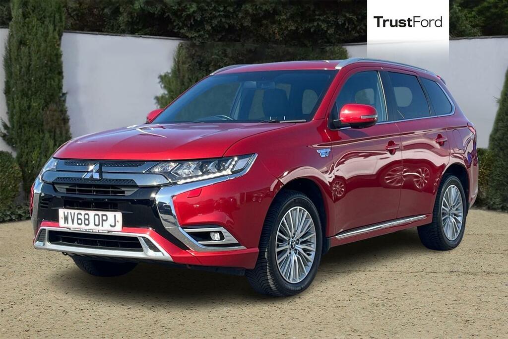 Mitsubishi Outlander 2.4 Phev 4H Red #5
