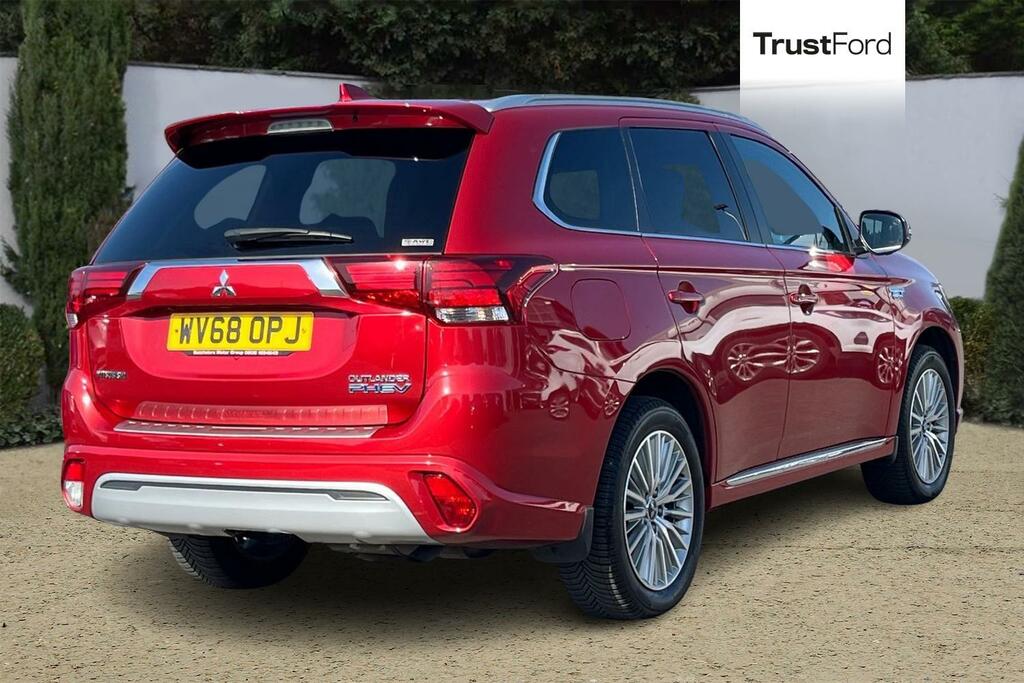 Mitsubishi Outlander 2.4 Phev 4H Red #4