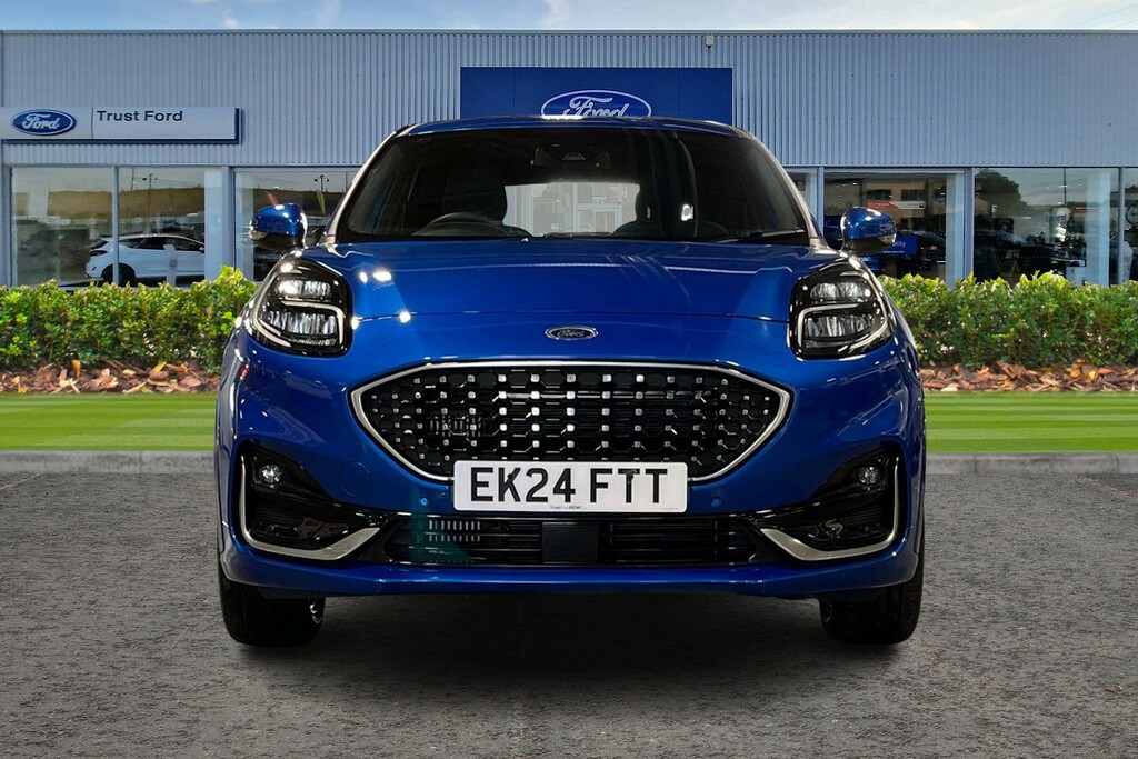 Ford Puma 1.0 Ecoboost Hybr Mhev 155 St-line Vignale Dct EK24FTT Blue #6
