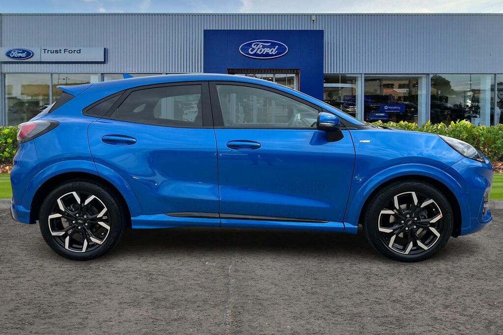 Ford Puma 1.0T Ecoboost Mhev St-line X Suv Hybrid Blue #3