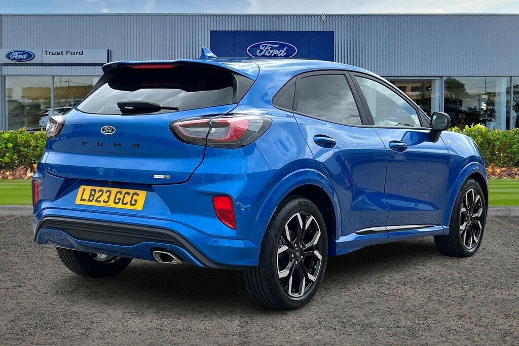 Ford Puma 1.0T Ecoboost Mhev St-line X Suv Hybrid Blue #4