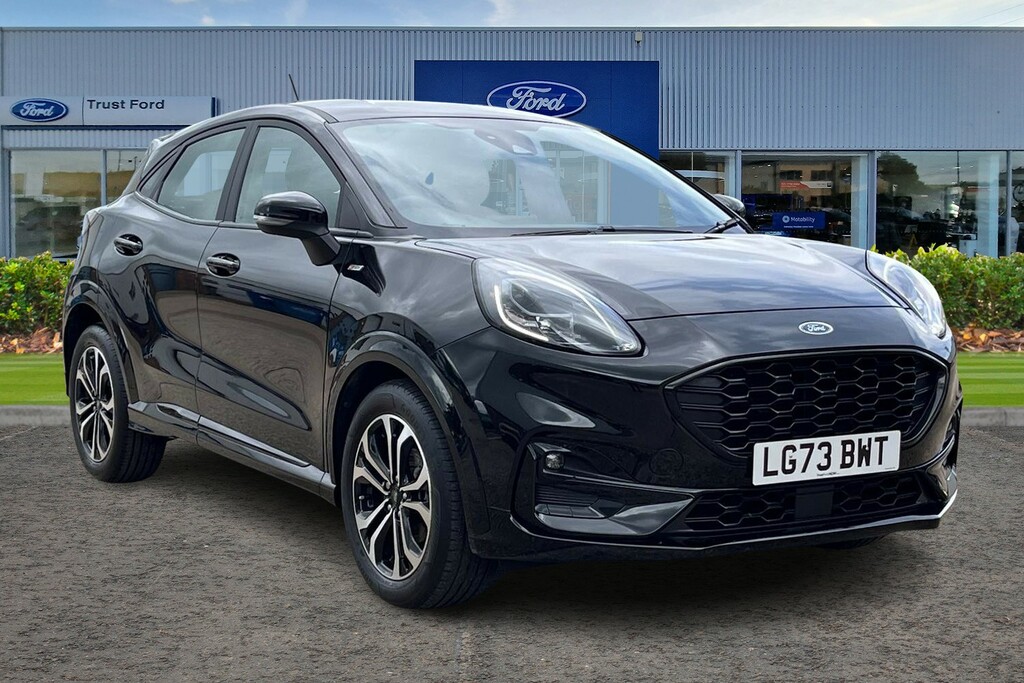 Ford Puma 1.0T Ecoboost Mhev St-line Suv Hybrid D Black