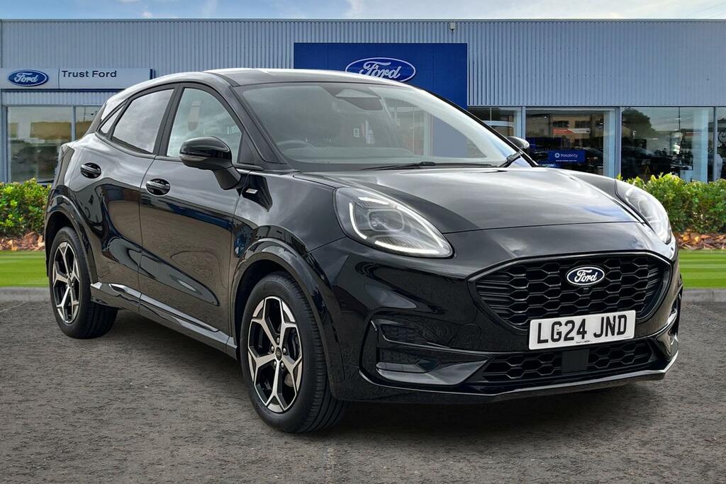 Ford Puma 1.0T Ecoboost Mhev St-line Suv Hybrid M Black