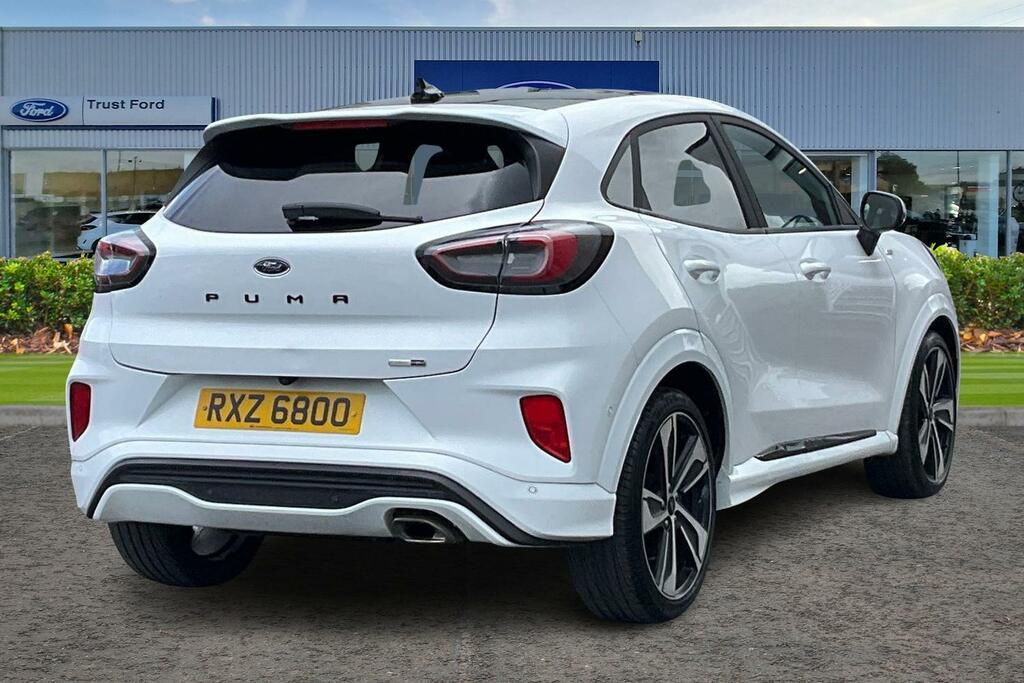 Ford Puma 1.0 Ecoboost Hybrid Mhev 155 St-line X 1St Ed RXZ6800 White #4