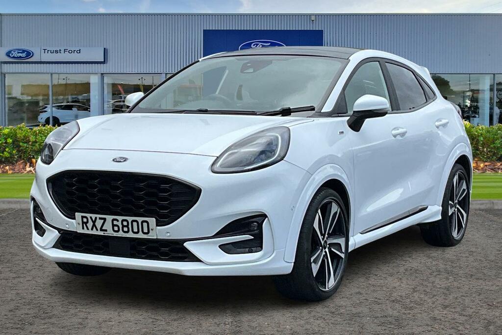 Ford Puma 1.0 Ecoboost Hybrid Mhev 155 St-line X 1St Ed RXZ6800 White #5
