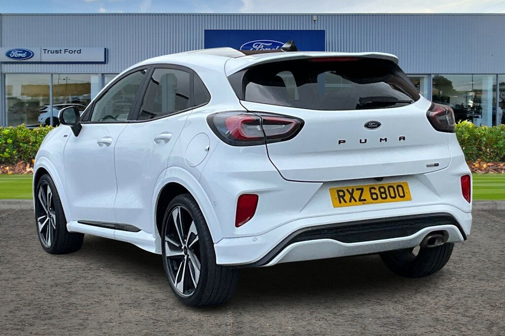 Ford Puma 1.0 Ecoboost Hybrid Mhev 155 St-line X 1St Ed RXZ6800 White #2
