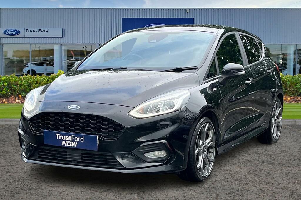Ford Fiesta 1.0 Ecoboost St-line Navigation JGZ2696 Black #5