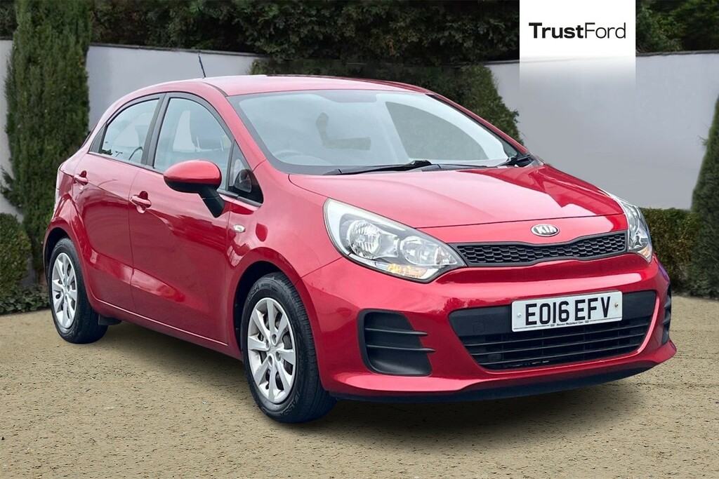 Kia RIO 1.25 1 - Bluetooth Alloys Isofix - Take Me Hom Red