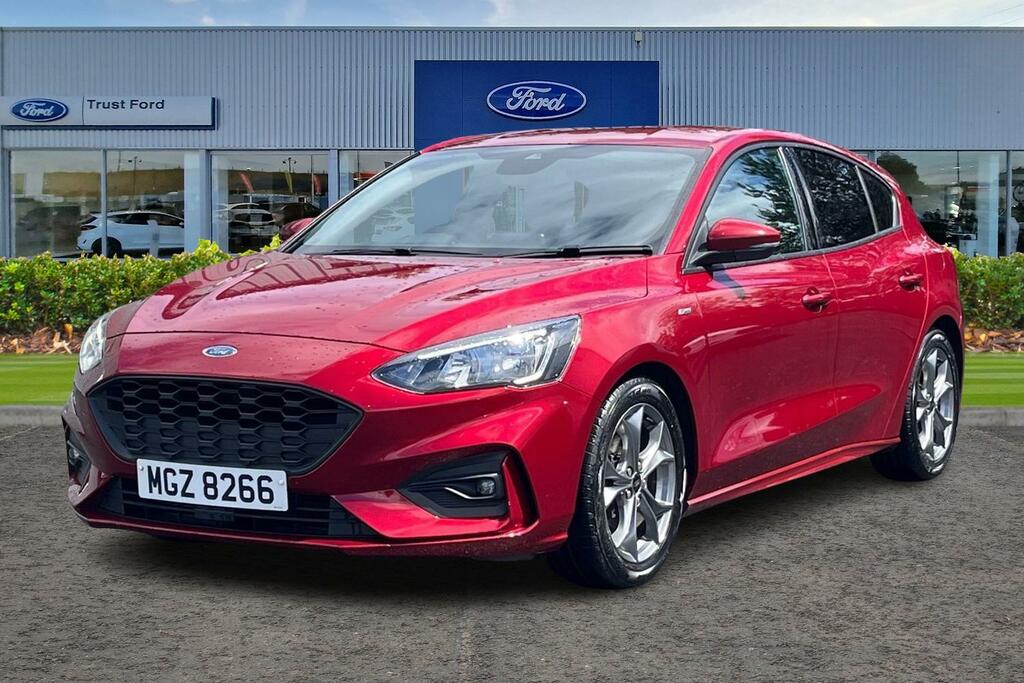 Ford Focus 1.0 Ecoboost 125 St-line - Carplat Sat Nav Wir MGZ8266 Red #5