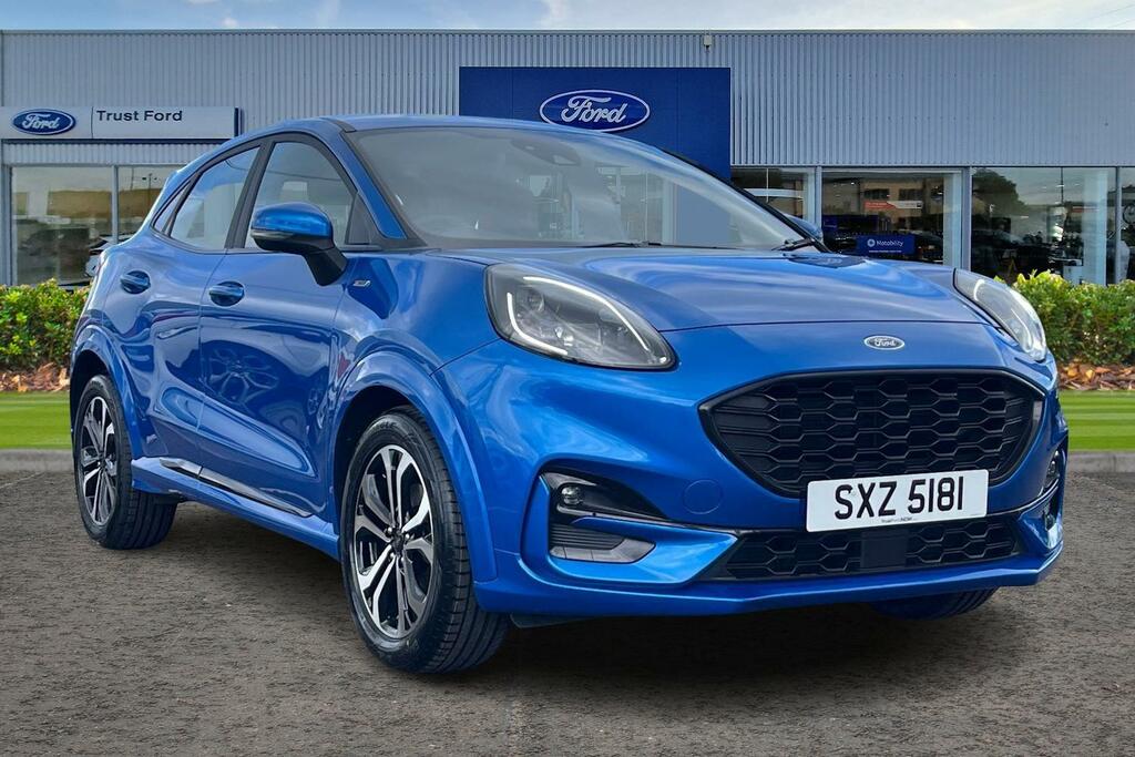 Ford Puma 1.0T Ecoboost Mhev St-line Suv Hybrid M Blue