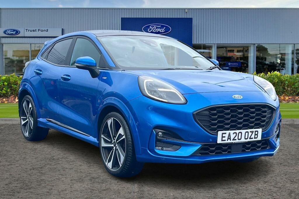 Ford Puma 1.0 Ecoboost Hybrid Mhev St-line X Blue
