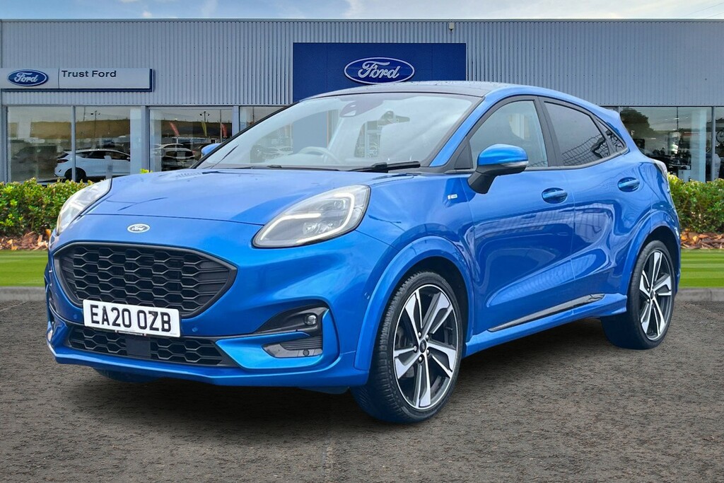 Ford Puma 1.0 Ecoboost Hybrid Mhev St-line X Blue #5